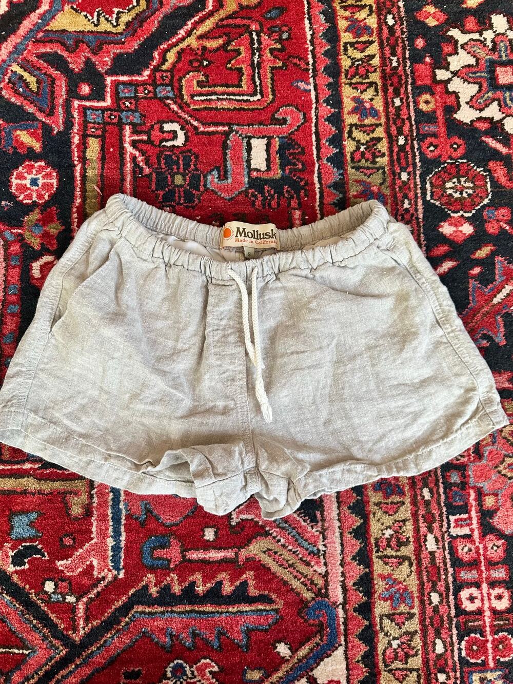 Mollusk Women's Baja Drawstring Shorts Size Small